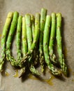 Oven roasted asparagus Royalty Free Stock Photo