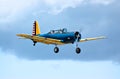 Over the clouds in a Valiant trainer Royalty Free Stock Photo