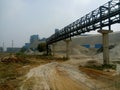 Over Head cable tray inside Cement plant