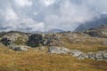 The Longet lakes on the border between the province of Cuneo and Haute Provence