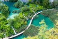Over the Plitvice Lakes