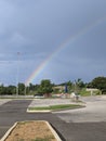 Over the rainbow pot of gold sky blue September Knoxville Tennessee