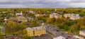 Over Rochester Street Downtown Canandaigua New York Ontario County Courthouse