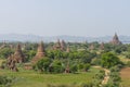 Over The Temples of Bagan Royalty Free Stock Photo