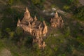 Over The Temples of Bagan Royalty Free Stock Photo