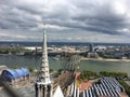 Over view on Hohenzollern Bridge