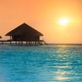 Over water bungalows