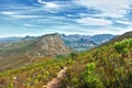 Overall aerial view of Cape Town, South Africa Royalty Free Stock Photo