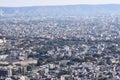 Overall bird eye view of Jaipur from Nahargarh Fort ,Jaipur, Rajasthan, India