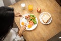 Overall the breakfast table was full of high nutritional food options could enjoy a healthy and satisfying meal