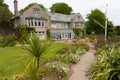 Overbecks Edwardian house gardens in Salcombe Devon England UK a tourist attraction