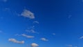 nebulosity rare pretty white clouds in the summertime sky - photo of nature