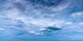 Overcast sky with dark cloud in windy day Royalty Free Stock Photo