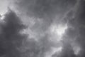 overcast sky dark clouds on rainy day cloudy weather background Royalty Free Stock Photo