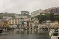 beautiful buildings in Luarca, Asturias, Spain