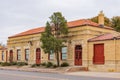 Overcast view of the Buddy Holly Center Royalty Free Stock Photo