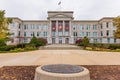 Overcast view of the campus of Missouri State University Royalty Free Stock Photo