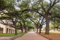 Overcast view of the campus of University of Texas at Austin