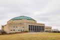 Overcast view of Community of Christ, The Auditorium