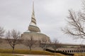 Overcast view of Community Of Christ Temple