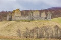 Overcast view of the historical Ruthven Barracks