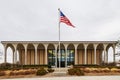 Overcast view of Independence Visitors Center