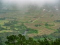 Overcast view of the landscape of Jinhu Township Royalty Free Stock Photo