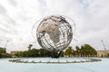 Overcast view of the Unisphere Royalty Free Stock Photo