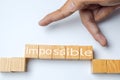 Overcome Impossibility - business concept