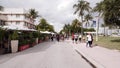 Overcrowding in Miami Beach Spring Break 2021