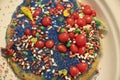 Overdecorated Child`s Christmas Cookie