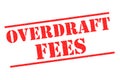 OVERDRAFT FEES Rubber Stamp