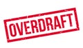 Overdraft rubber stamp