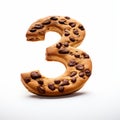 Overexposed Cookie Number Three A Unique Blend Of Complexity And Caninecore Royalty Free Stock Photo