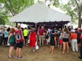 Overflow Crowd at the Folklife Festival