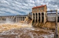 Overflow at Lake Overholser Royalty Free Stock Photo