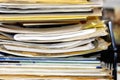 Overflowing Paperwork Pile #2 Royalty Free Stock Photo