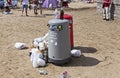 Overflowing Rubbish Bins