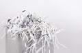 Overflowing Shredder Royalty Free Stock Photo
