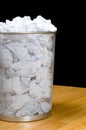 Overflowing Wastebasket Royalty Free Stock Photo