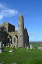 Overgrown Cross Ruins Royalty Free Stock Photo