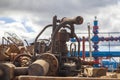 Overhaul of gas wells, coiled tubing installation