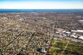 aerial view of Long Island New York communities