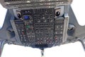 Overhead cockpit panel of a USAF C-17 Globemaster III Royalty Free Stock Photo