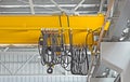 Overhead Crane Factory Royalty Free Stock Photo