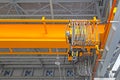 Overhead Crane Factory Royalty Free Stock Photo