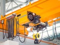 Overhead crane factory Royalty Free Stock Photo