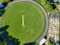 A Velodrome Beside A BMX Racing Track