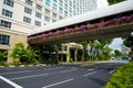 Overhead Pedestrian Bridge