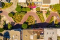 Overhead shot of the beautiful cityscape of San Francisco in California, USA, during daylight Royalty Free Stock Photo